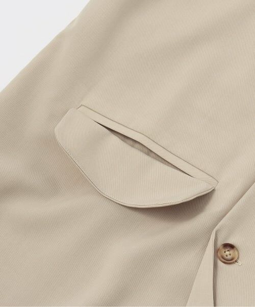petit main LIEN / プティマイン リアン ブルゾン | 麻タッチドライシャツジャケット | 詳細4