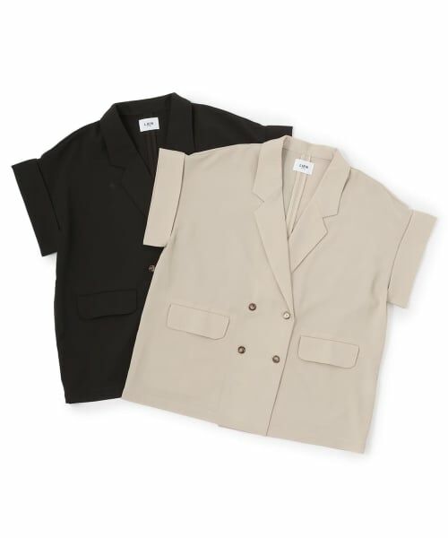 petit main LIEN / プティマイン リアン ブルゾン | 麻タッチドライシャツジャケット | 詳細7