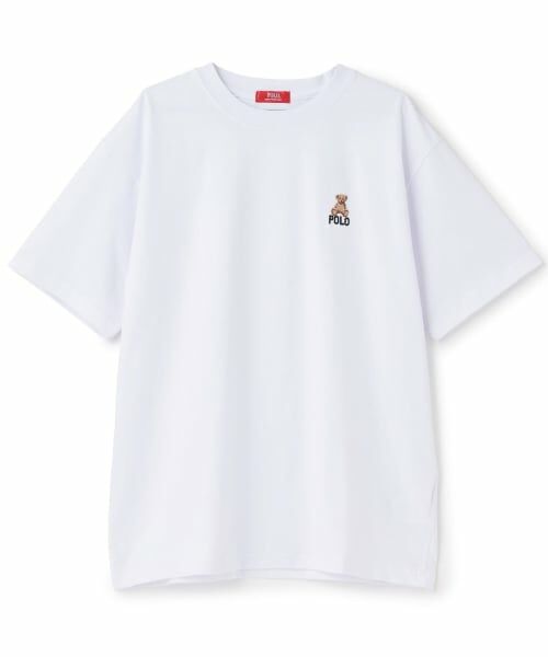 petit main LIEN / プティマイン リアン Tシャツ | 【POLO BCS/リンク】半袖Tシャツ（オフ ホワイト）