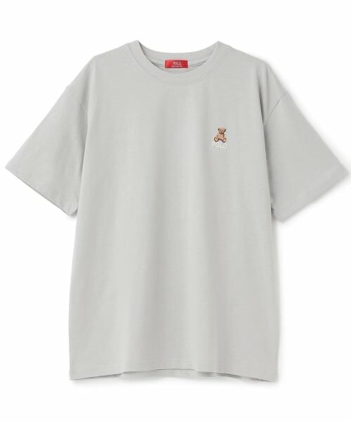 petit main LIEN / プティマイン リアン Tシャツ | 【POLO BCS/リンク】半袖Tシャツ（ライト グレー）