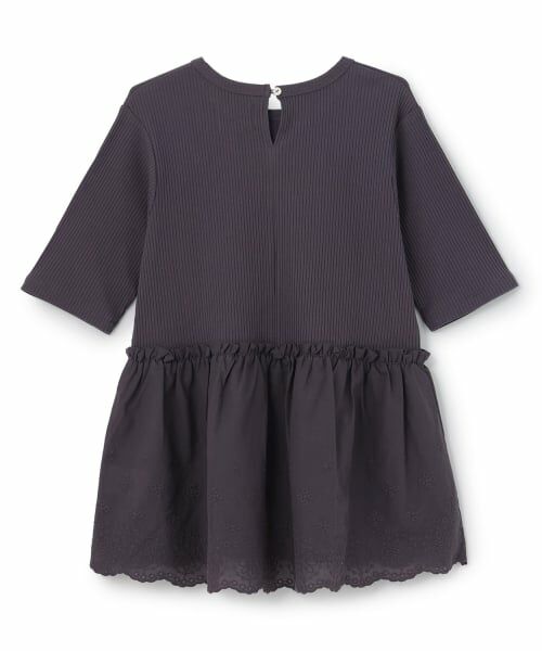petit main LIEN / プティマイン リアン Tシャツ | 【リンク/接触冷感】レースドッキングT | 詳細7