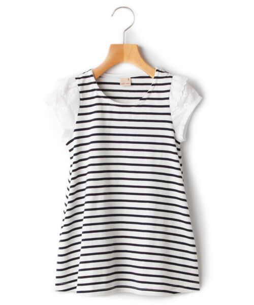 セール ボーダーワンピース ミニ丈 ひざ丈ワンピース Petit Main プティマイン ファッション通販 タカシマヤファッションスクエア