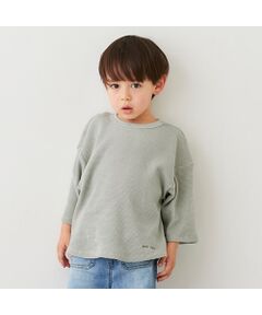 ワッフルゆるっとシルエットTシャツ