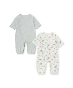 petit main / プティマイン ロンパース | 【弱酸性】7分袖2WAYオール