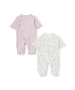 petit main / プティマイン ロンパース | 【弱酸性】7分袖2WAYオール