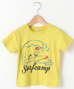 サーフィンプリント半袖Tシャツ