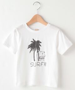 サーフプリント半袖Tシャツ