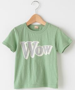 Wowプリント半袖Tシャツ