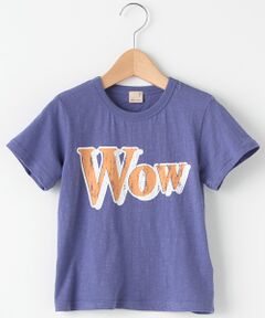 Wowプリント半袖Tシャツ