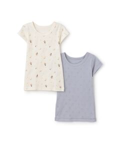 petit main / プティマイン 肌着 | 【弱酸性】半袖肌着2P