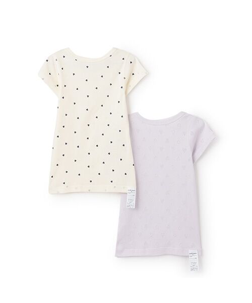 petit main / プティマイン 肌着 | 【弱酸性】半袖肌着2P | 詳細1