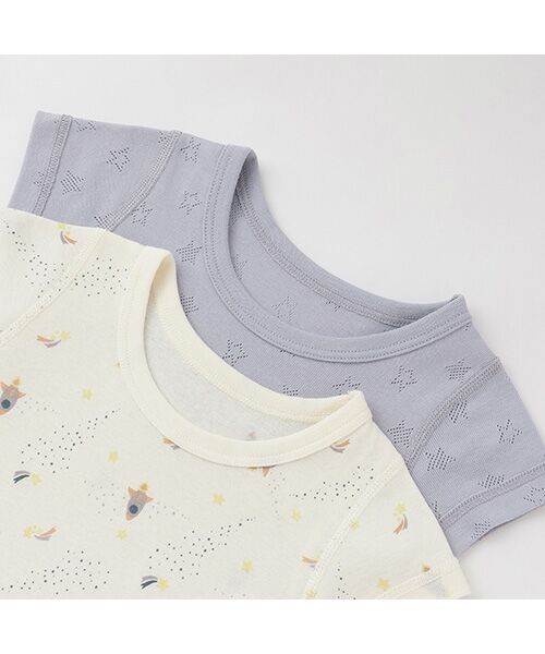 petit main / プティマイン 肌着 | 【弱酸性】半袖肌着2P | 詳細3