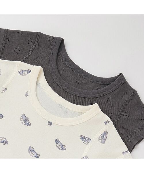 petit main / プティマイン 肌着 | 【弱酸性】半袖肌着2P | 詳細5