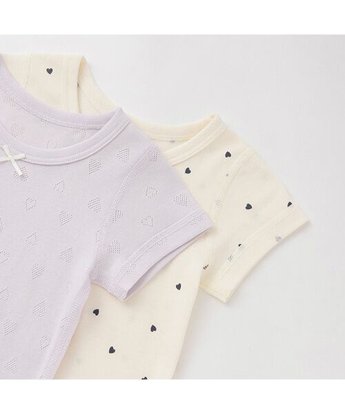 petit main / プティマイン 肌着 | 【弱酸性】半袖肌着2P | 詳細6