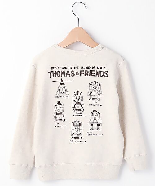 【きかんしゃトーマス】コラボTHOMAS&FRIENDSプリントトレーナー