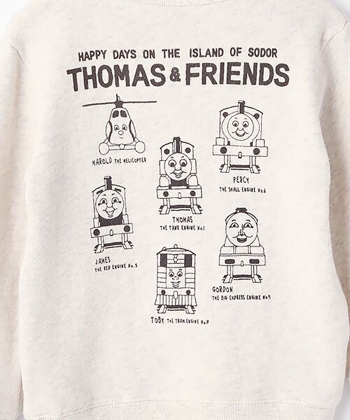 【きかんしゃトーマス】コラボTHOMAS&FRIENDSプリントトレーナー