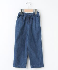 petit main / プティマイン デニムパンツ | デニムバギーパンツ