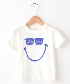 ロゴ入りスマイルTシャツ