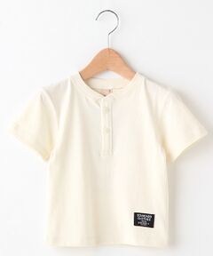 バックナンバリングヘンリーネックTシャツ