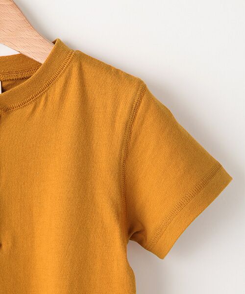 petit main / プティマイン Tシャツ | バックナンバリングヘンリーネックTシャツ | 詳細3