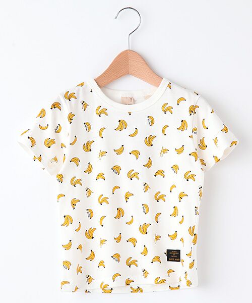 セール バナナ総柄tシャツ Tシャツ Petit Main プティマイン ファッション通販 タカシマヤファッションスクエア