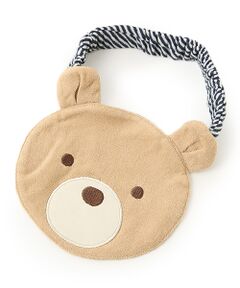 petit main / プティマイン スタイ・ビブ | アニマルモチーフパイル地スタイ