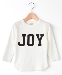 配色ロゴプリント入りTシャツ