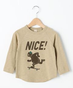 クマスケボープリントTシャツ