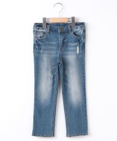 petit main / プティマイン デニムパンツ | ダメージデニムパンツ