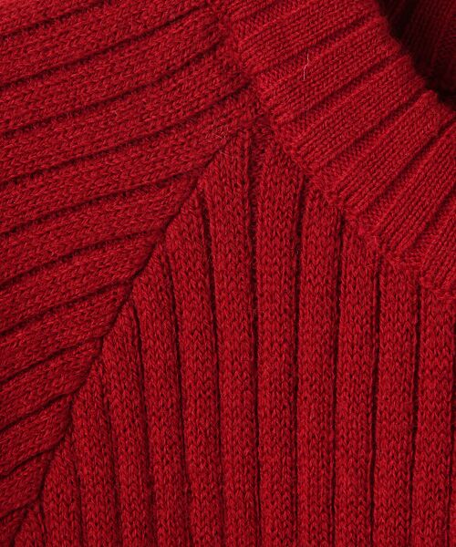 petit main / プティマイン ニット・セーター | 裾サイドスリット入りリブニット | 詳細5