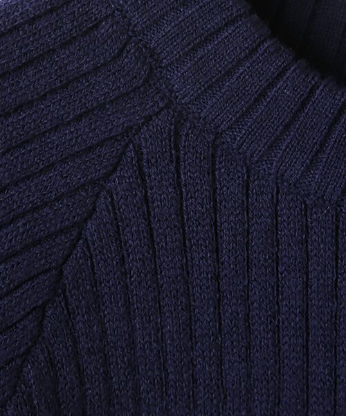 petit main / プティマイン ニット・セーター | 裾サイドスリット入りリブニット | 詳細7
