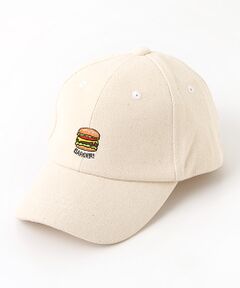 petit main / プティマイン キャップ | フード刺しゅう入りキャップ