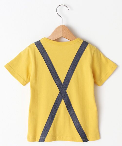 petit main / プティマイン Tシャツ | きかんしゃトーマスコラボサスペンダーデザインTシャツ | 詳細1