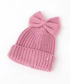 petit main / プティマイン ニットキャップ | BABYリボンニット帽