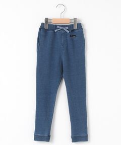 petit main / プティマイン デニムパンツ | インディゴスウェットパンツ