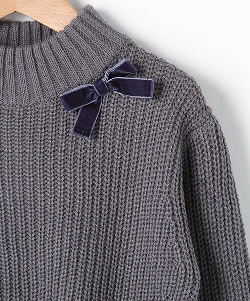 petit main / プティマイン ニット・セーター | 裾スリットニット | 詳細4