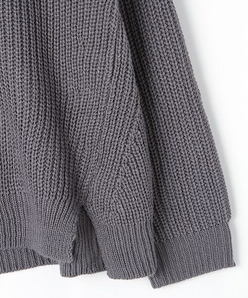 petit main / プティマイン ニット・セーター | 裾スリットニット | 詳細5