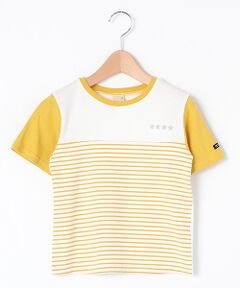 配色ボーダーTシャツ