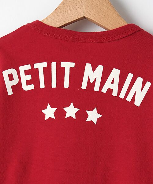 petit main / プティマイン Tシャツ | アルファベットアップリケつきTシャツ | 詳細6