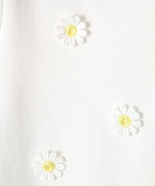 petit main / プティマイン Tシャツ | お花モチーフつきTシャツ | 詳細1