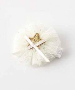 petit main / プティマイン ヘアピン | 星チュールリボンヘアクリップ