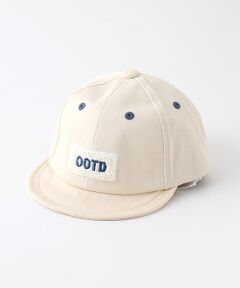 petit main / プティマイン キャップ | ワッペンつきコットンキャップ