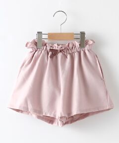 petit main / プティマイン ショート・ハーフ・半端丈パンツ | ウエストフリルキュロット