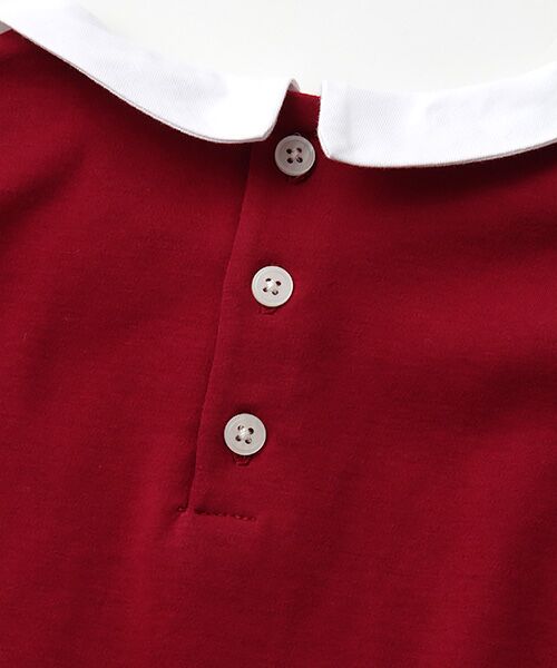 petit main / プティマイン Tシャツ | 丸襟シンプルTシャツ | 詳細5