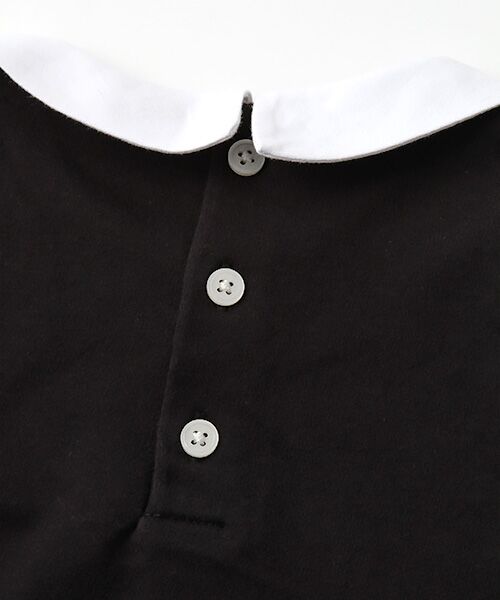petit main / プティマイン Tシャツ | 丸襟シンプルTシャツ | 詳細7