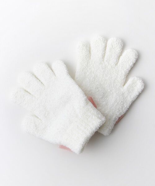 petit main / プティマイン 手袋 | ベロアリボンつきマシュマロ手袋 | 詳細1