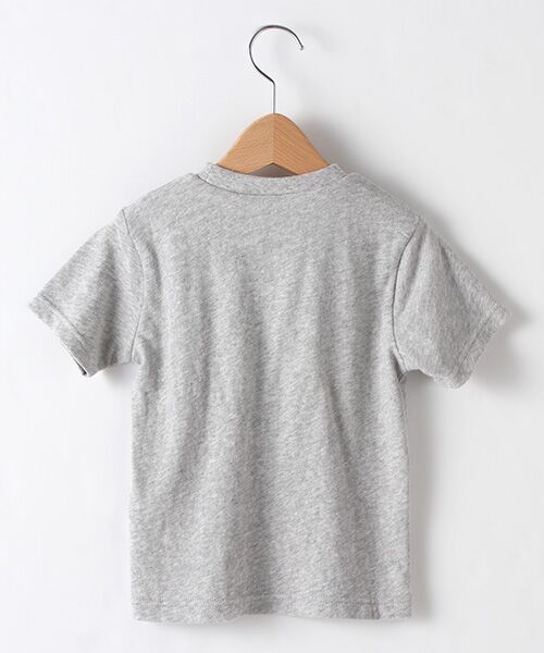 petit main / プティマイン Tシャツ | ブルちゃん刺しゅうロゴTシャツ | 詳細2