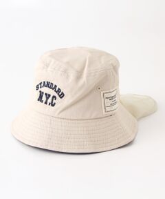 petit main / プティマイン ハット | UVケア 日よけつきバケットハット