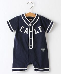 petit main / プティマイン ロンパース | ユニフォーム風カバーオール