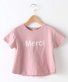 バックレースロゴTシャツ